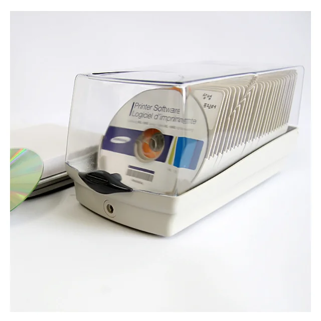 ACTTO  Durable dvd disc Rectangular containers case  box  with 2 keys CD Storage Box  Record Case with  Locks