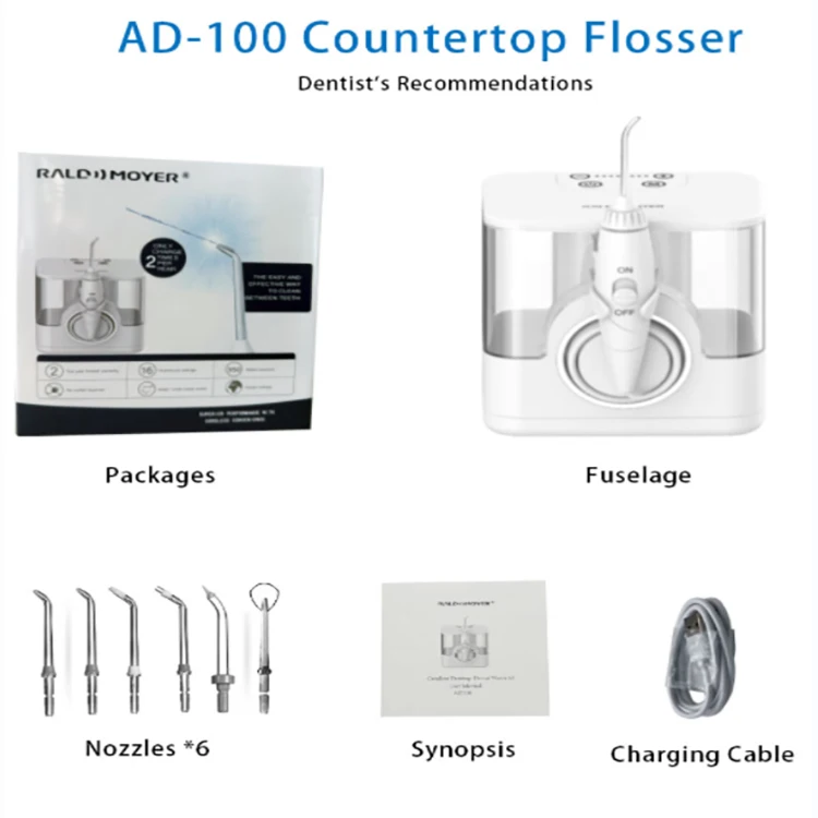 Source Factory Household Adult Water Flossing New Children Scaler Electric Teeth Cleaner Desktop Intelligent Oral Irrigator