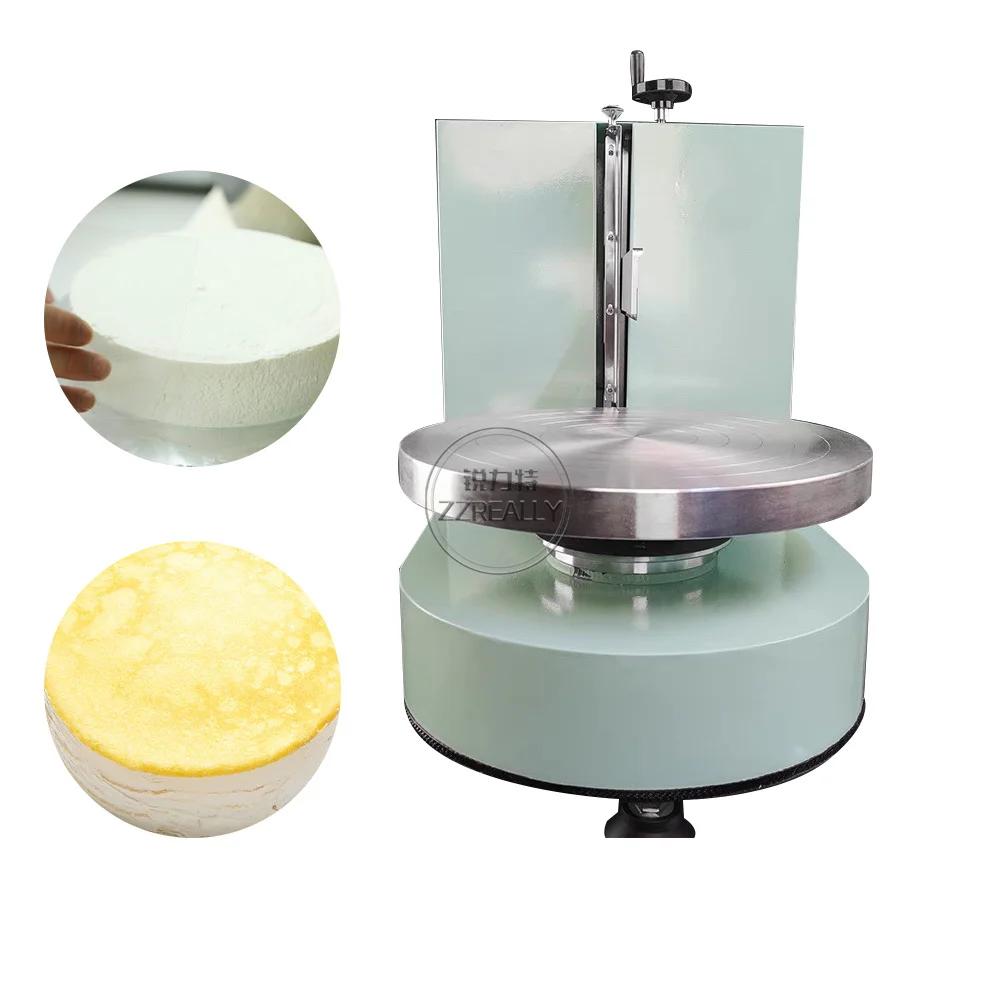 Commercial Round Cake Decorating Machine Cake Bread Cream Smearing Spreading Machine Easy to Operate
