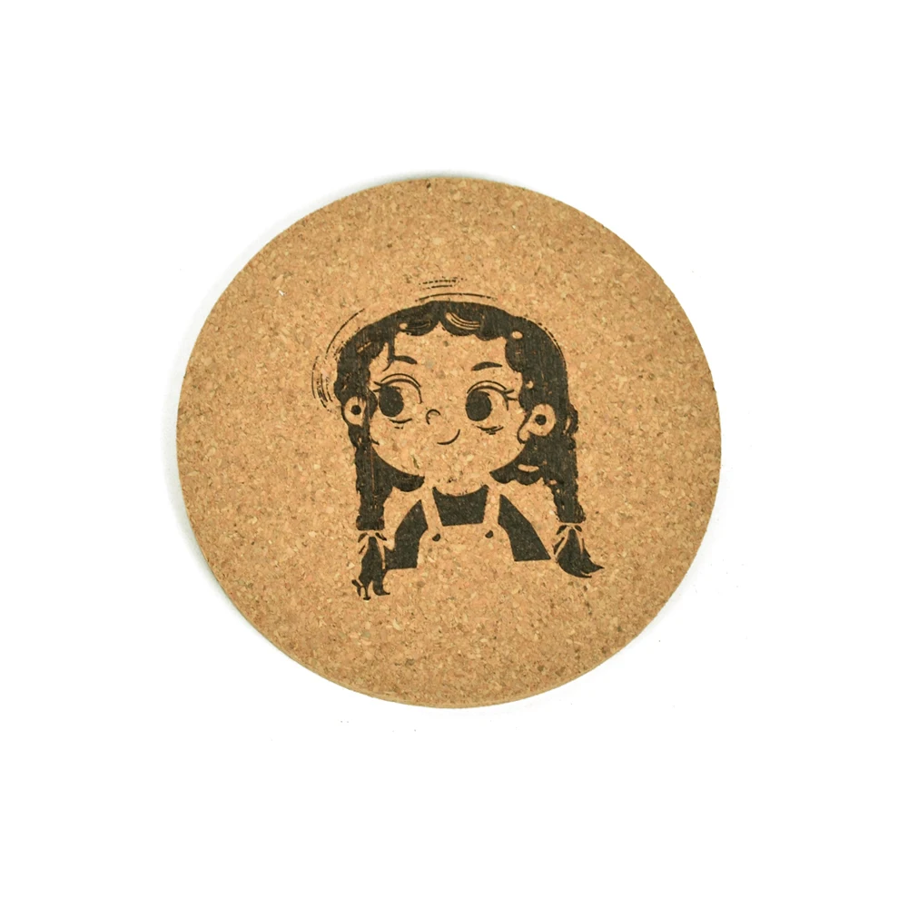 High Quality Custom Design Drinks Absorbent Reusable Cup Cork Coasters For Drinks