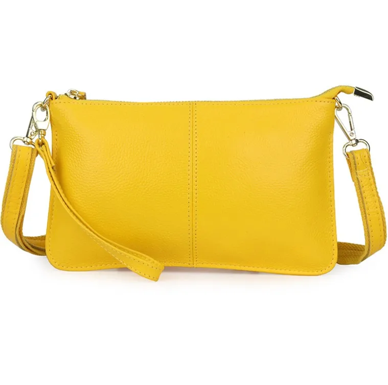 Small PU leather Shoulder bag with Straps Cross Body Clutch Purse shoulder for Women soft leather bag