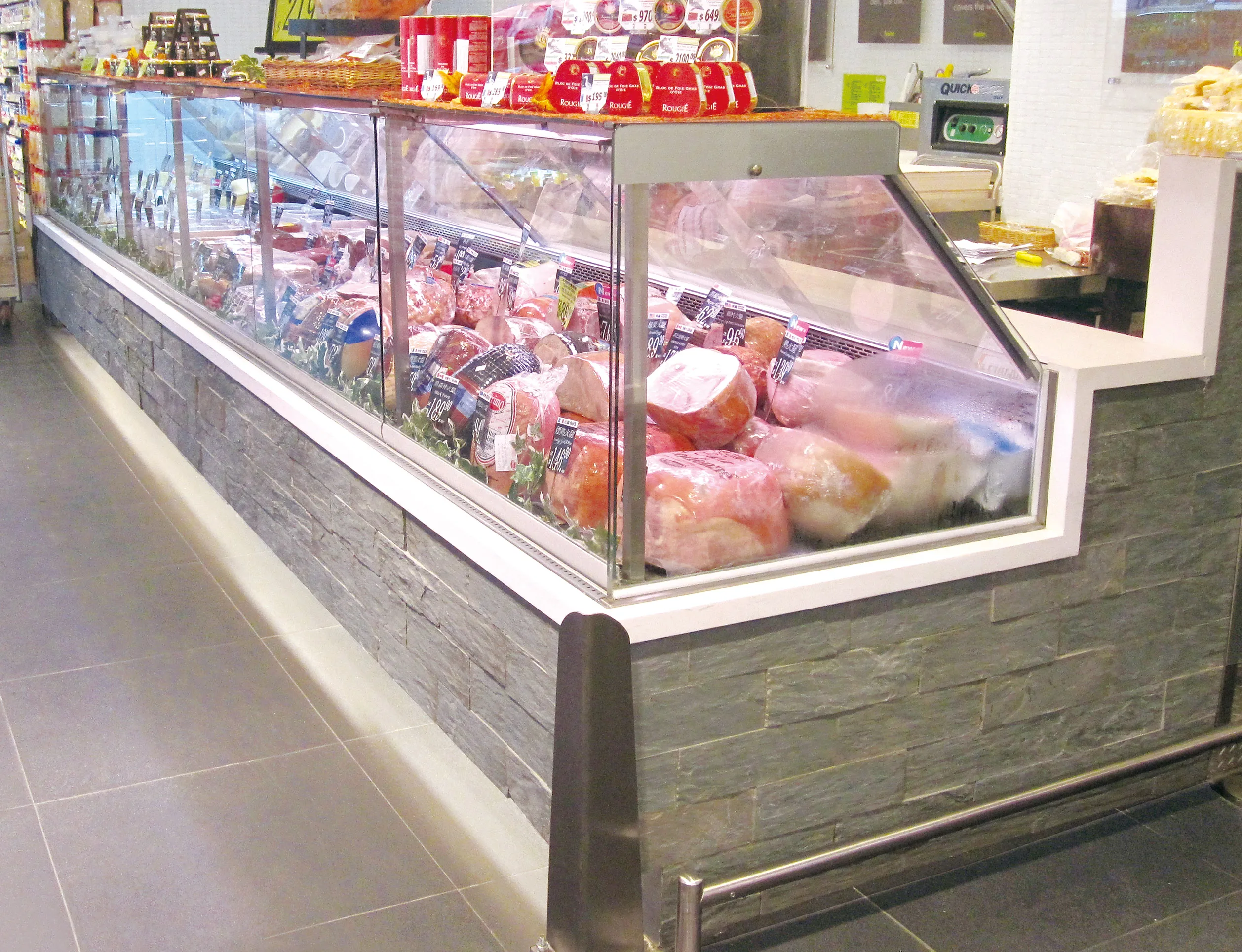 Commercial refrigeration equipment meat display showcase deli fridge supermarket meat refrigerator meat display chiller