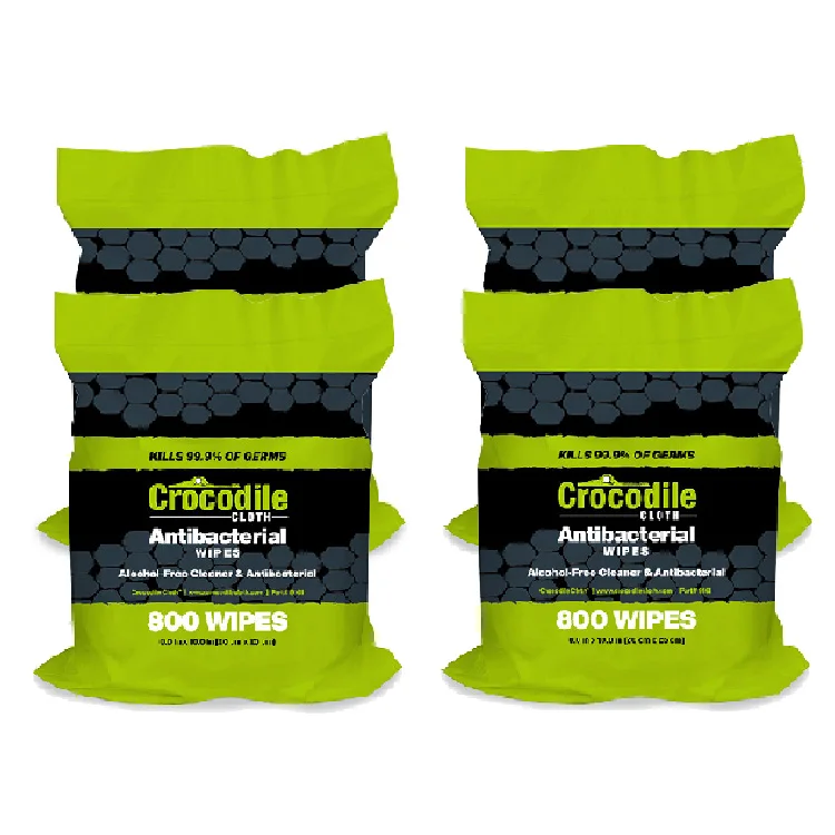 Biokleen In Stock Low MOQ 800 Count Disposable Alcohol-Free Cleaner Wet Wipes Rolls Skin-Friendly Gym Surfaces Wipes