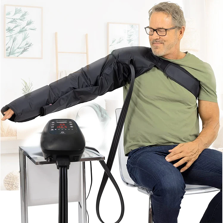 3 in 1 Leg Air Massager Arm Waist Sequential Compression Device for Circulation and Relaxation Foot Calf Massage