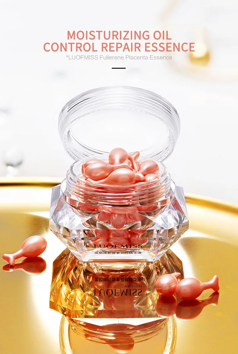 Professional OEM/ODM Private Label Korean Skin Care Organic Arbutine Stem Cell Vitamin C Gold Brightening Pore Acne Face Serum