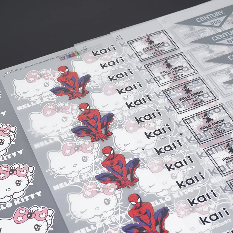 Haoyin 83511 100um Matte Digital Printing Film HP Indigo 5900 T-shirt Pet Transfer Film Suitable for Clothing