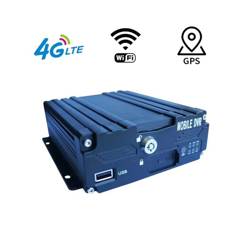 4 Channels Training Car Driving Car Auto Registrar 4CH Mobile DVR MDVR