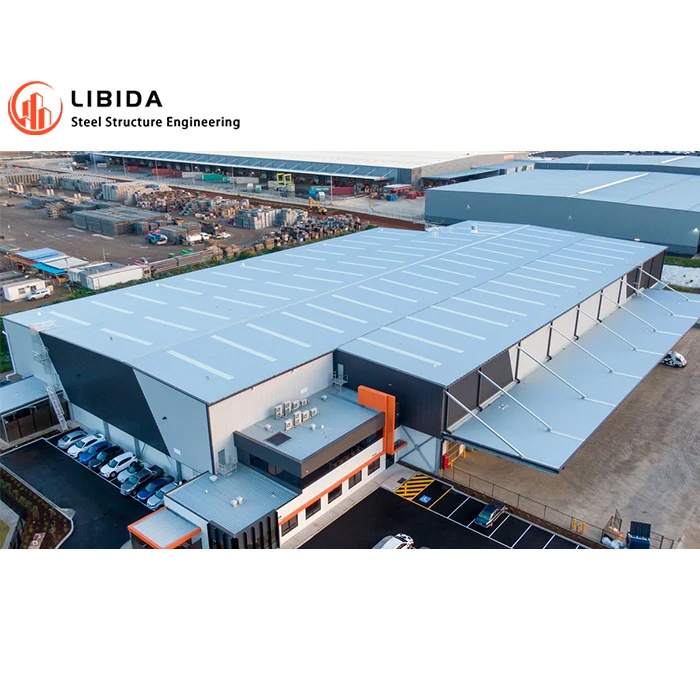 Steel Buildings Warehouse Workshop Steel Structure Prefabricated Light Steel Frame Warehouse Metal Building