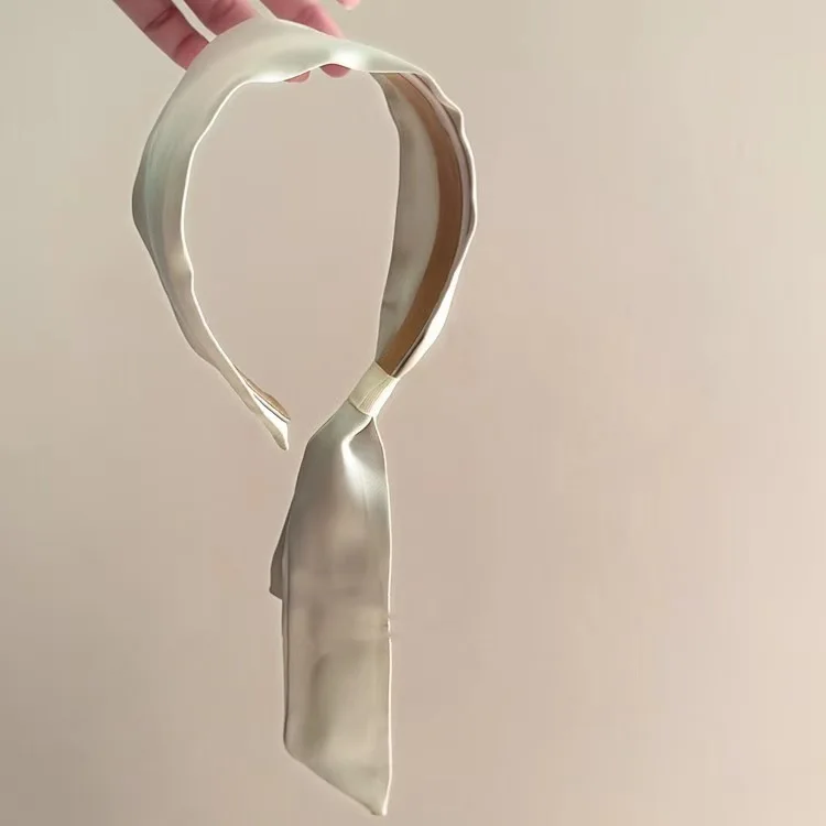 2024 new French style ribbon headband summer thin hair tie hair accessories hair rope