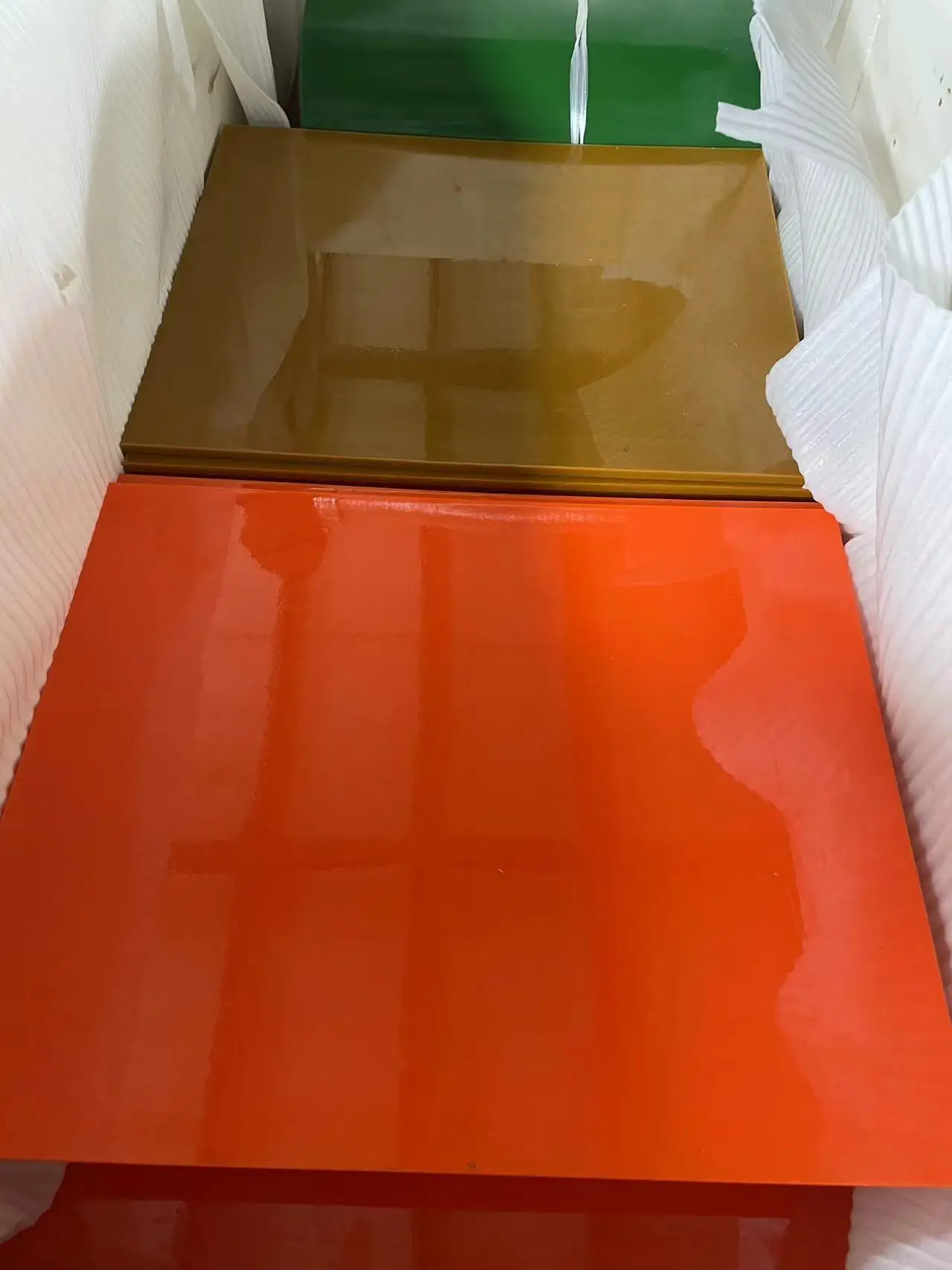 customized 90A hardness  polyurethane rubber sheet