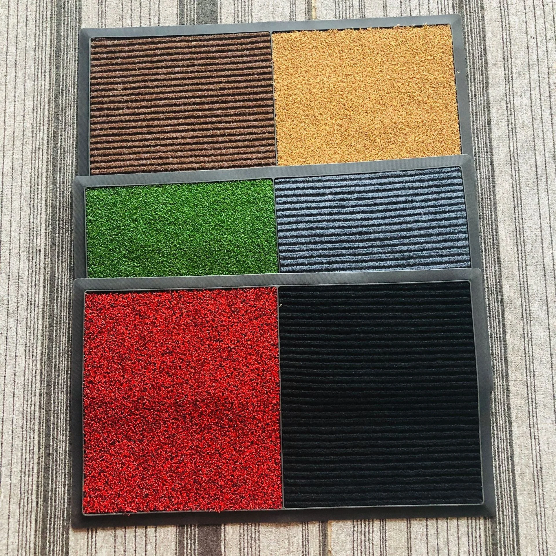 PVC dry and wet separation floor mats door disinfection floor mats custom office door home porch floor mats