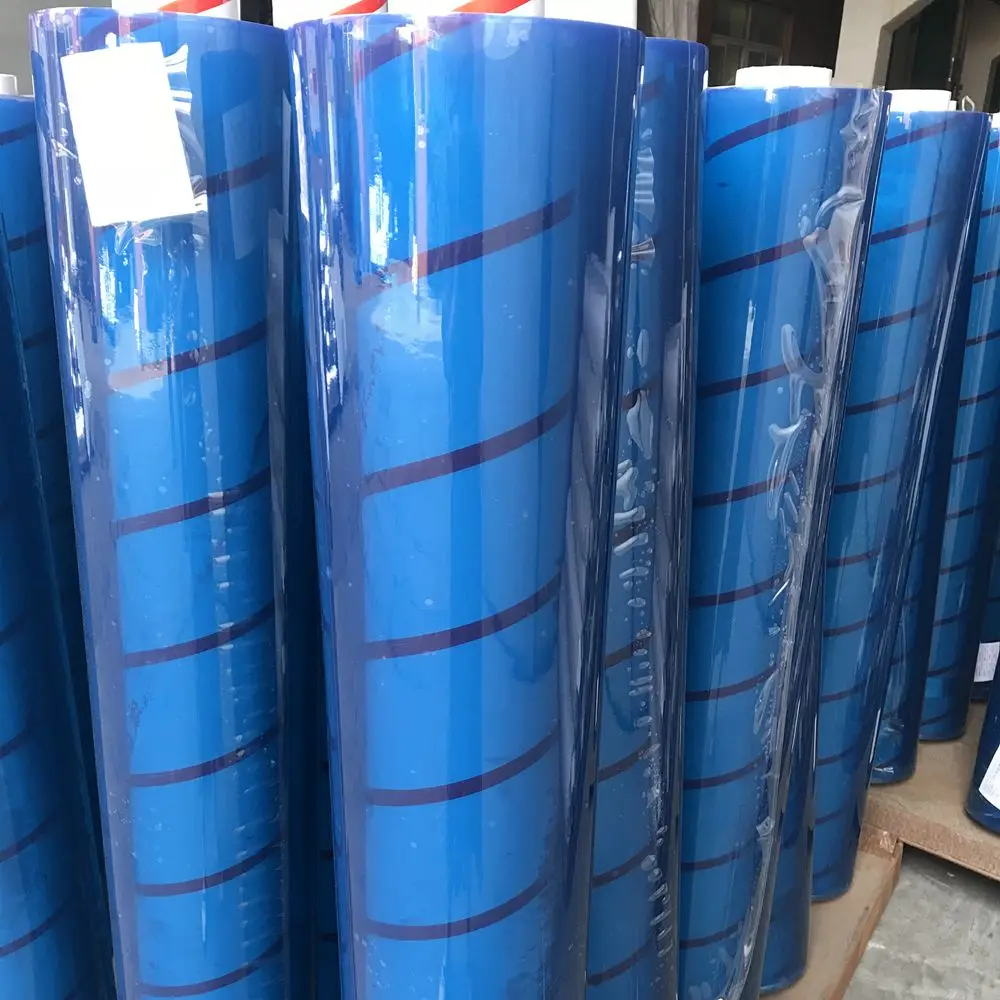 0.4mm Super Clear Transparent Glossy PVC film For Table cover, Curtain, packaging