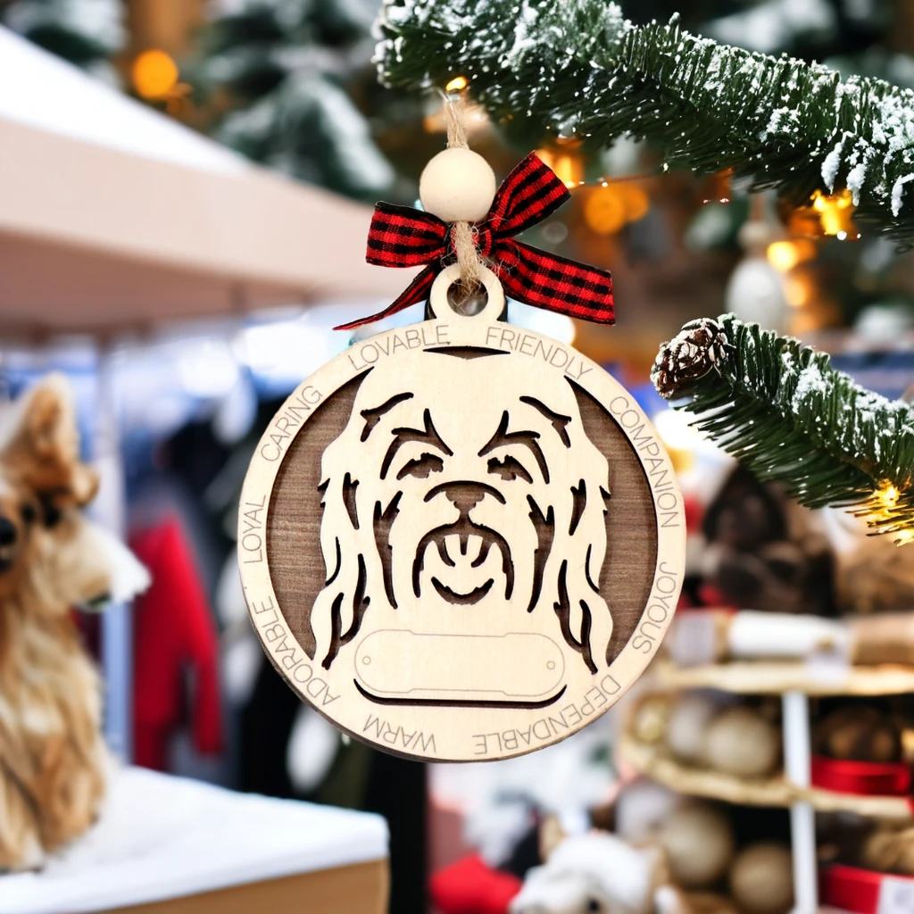 XCXCH1619 Maltese V2 Long Hair UV Printed Graphics