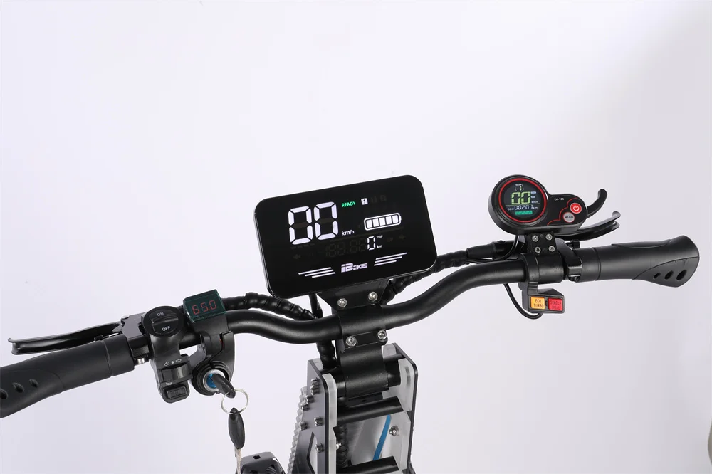 US Stock 60V 8000W TOP Speed 90KM/H OFF-ROAD Electric Scooter with 14inch Fat Tires and Digital LCD Display Folding E-Scooter