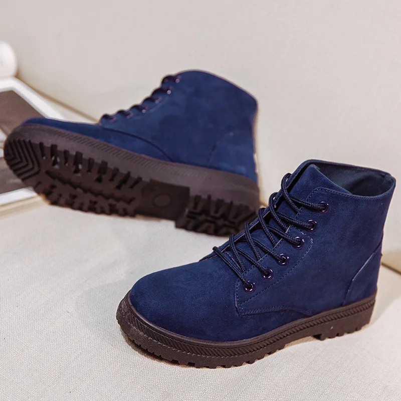 New Design Large Size Elegant Ladies Winter Fashion Women Girls Plush Lining Thermal Snow Ankle Boots