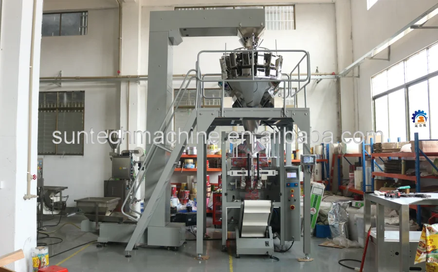 Stainless Steel Pizza Snack Biscuit Cookie Automatic Food Pouch Multi-Function Packaging Machines