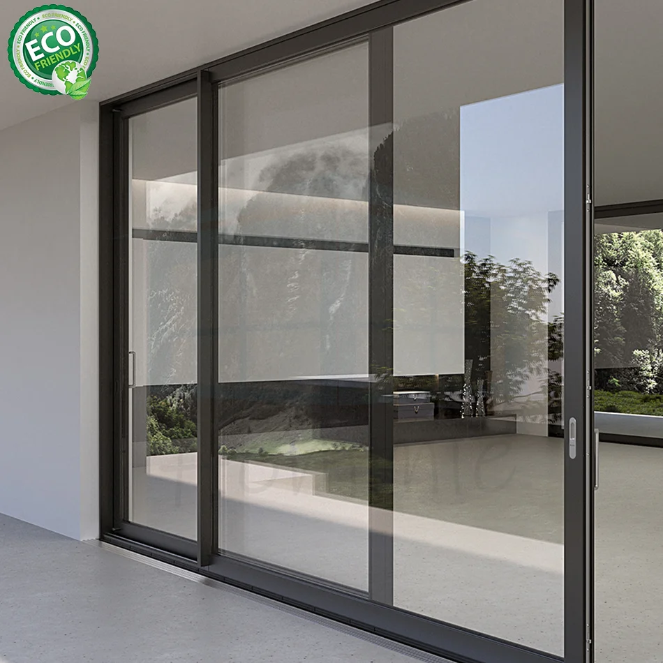 Energy Efficiency Hot Sell Good Price Of Fully Tempered Double Glazing Glass Of Lift Sliding Door