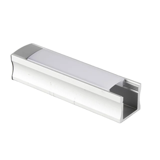 OEM available ALP1715 silver anodized 6000 series linear LED lighting profile aluminum extrusion for decoration