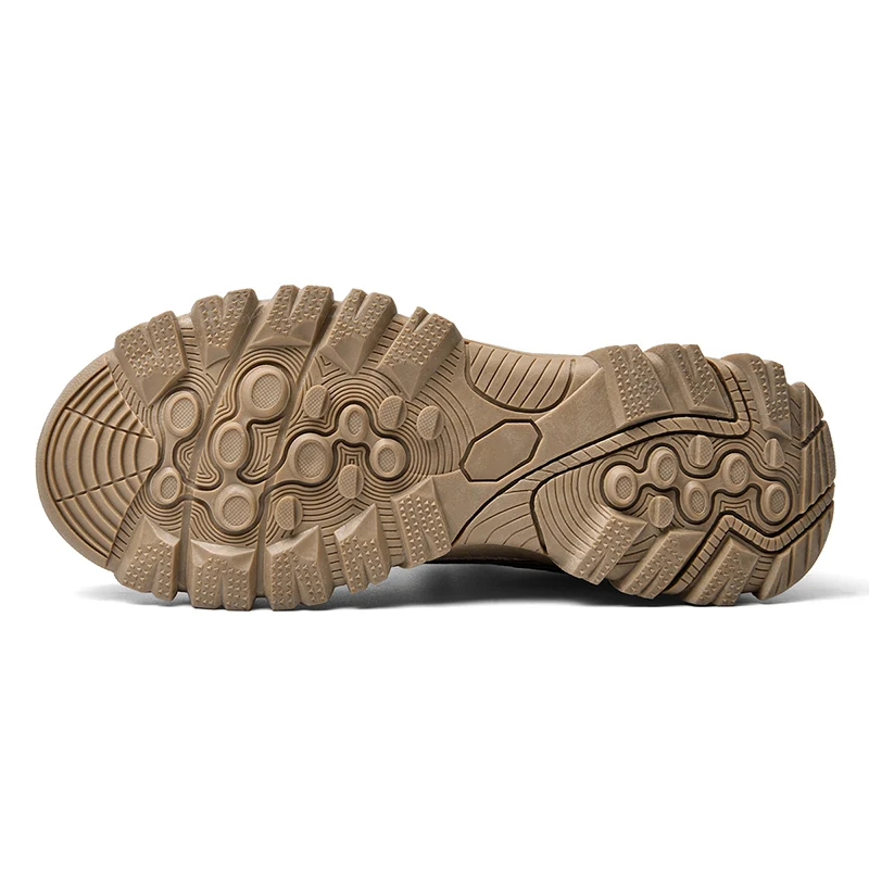 Outdoor Hiking Shoes Waterproof Anti-Slip Trekking Sneakers Male Mountain Climbing Shoes Lace Up Sport Shoes Trekking