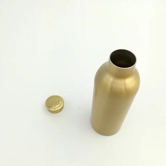aluminum talc bottle cosmetic aluminum bttle for baby Talcum powder 50g 100g 150g