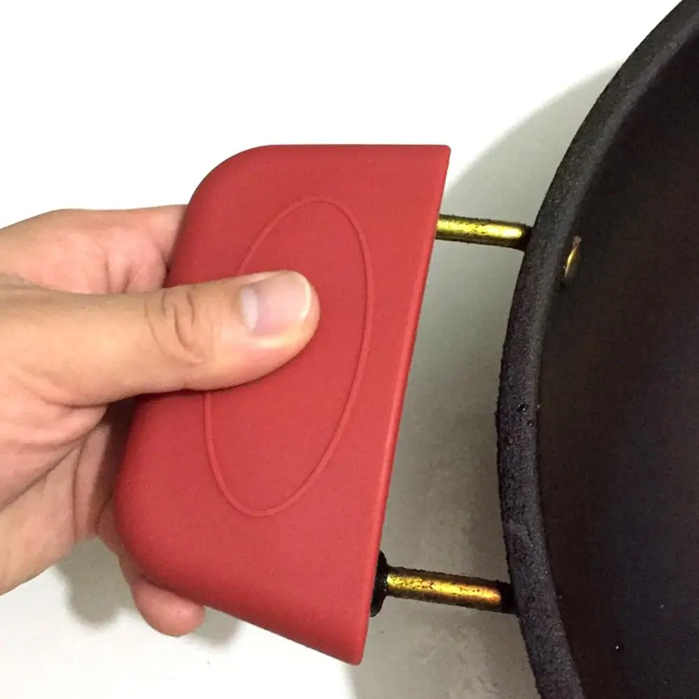Silicone Hot Handle Holder - Sleeve Grip Silicone Pot Handle Covers Cookware Heat Resistant handle