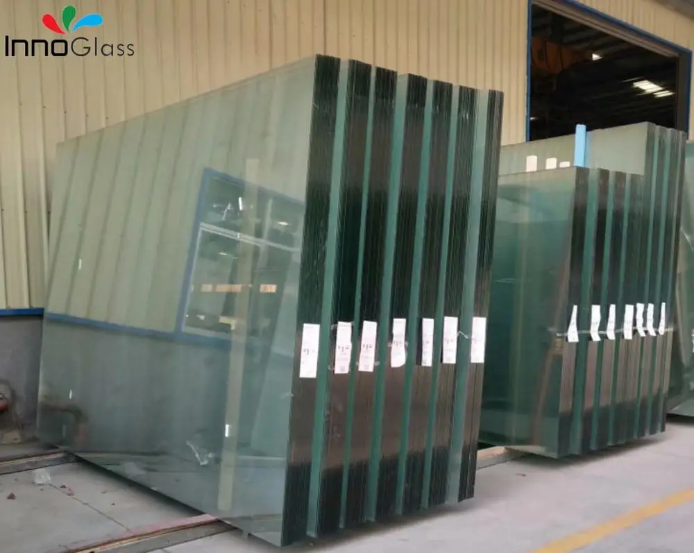 4mm-19mm clear tempered glass laminated glass for shower door