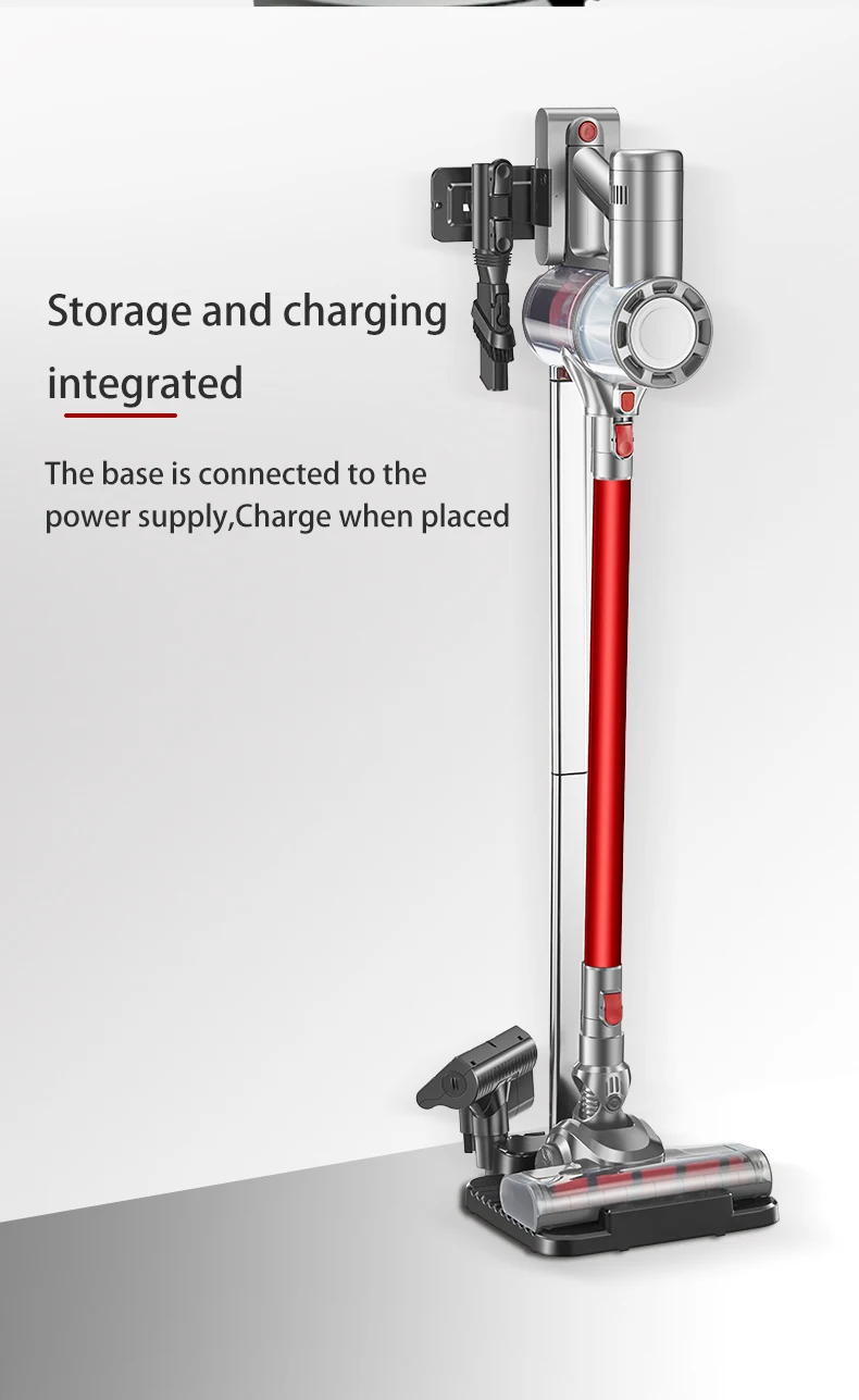 Cordless Handheld Stick Vacuum Cleaner Portable Cleaning Mop Cleaner Car Charger Bag Motor PSE Mold Power Battery Time Living
