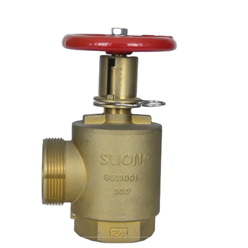 Factory manufacturer Fire fighting equipment fire pressure restricting hose angle valve Fire fighting equipment