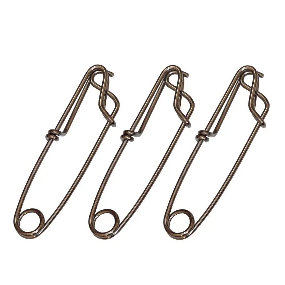 Fishing Accessory Easy On Off Stainless Steel Tuna Clip Longline Branch Hangers Snap Compact Size Fishing Clips