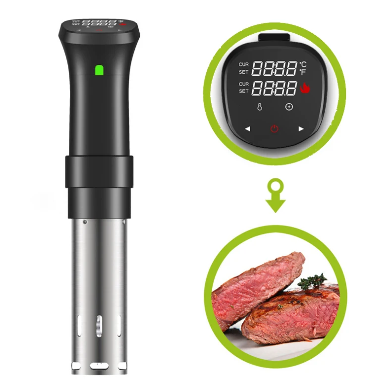 Sous Vide Immersion Circulator Vacuum Slow Cooker with LCD Digital Accurate Control