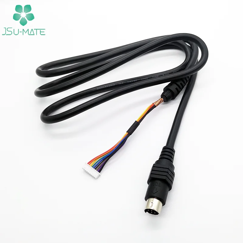 Пользовательские большие/мощность/Midi/мини Din 8Pin Male к Molex 9Pin кабель питания с USB-кабель вилкой Mini 8-ми штифтовый 9 Pin