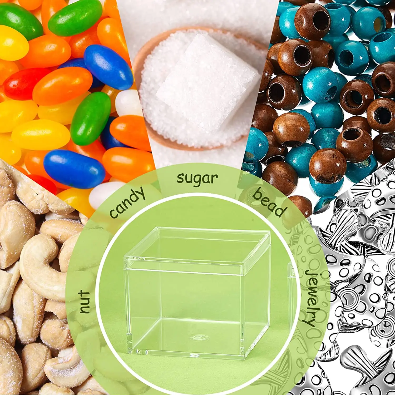 Acrylic Candy Box Custom Clear Plexiglass Acrylic Display Box With Lid