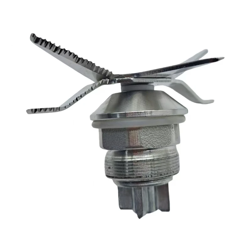 4 Gears with Serrated Serrated Stainless Steel  Food Processor &Juicer Blender Blade Commerical Blender Blade for 2-5L Blender