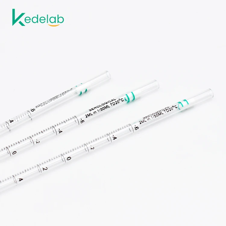 1ml 2ml 5ml 10ml 20ml 25ml 30ml 50ml Serological Pipettes for Lab Use