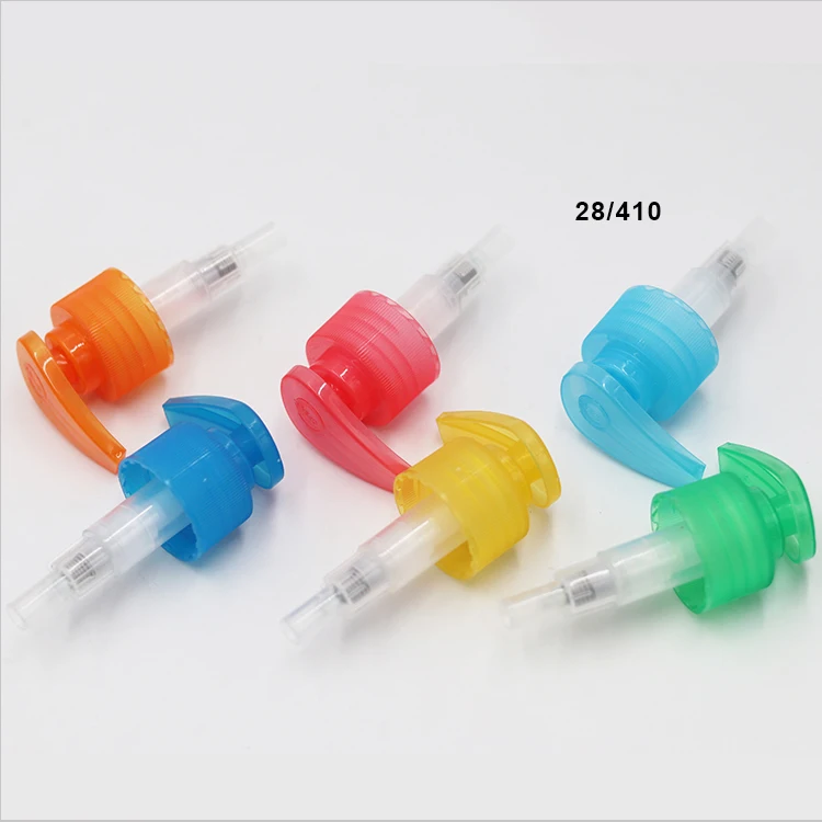 Hot selling plastic screw lotion pump 28/410 hand soap dispenser pump