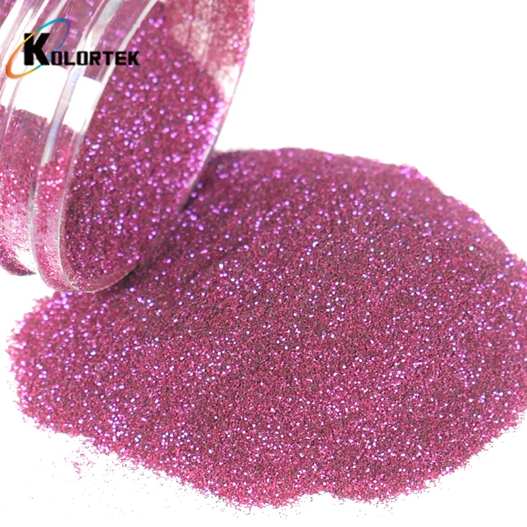 Kolortek wholesale 1kg bulk glitter holographic glitter flash effect flake silver for auto paint