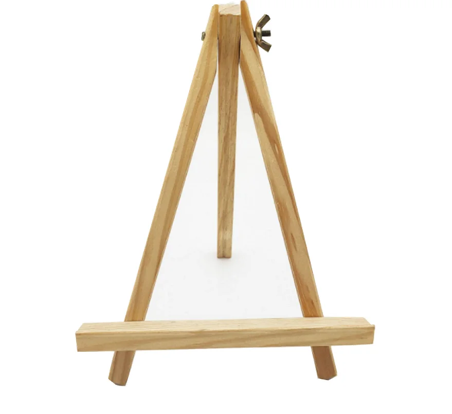 18*24cm Natural Pine Wood Tripod Easel for displaying