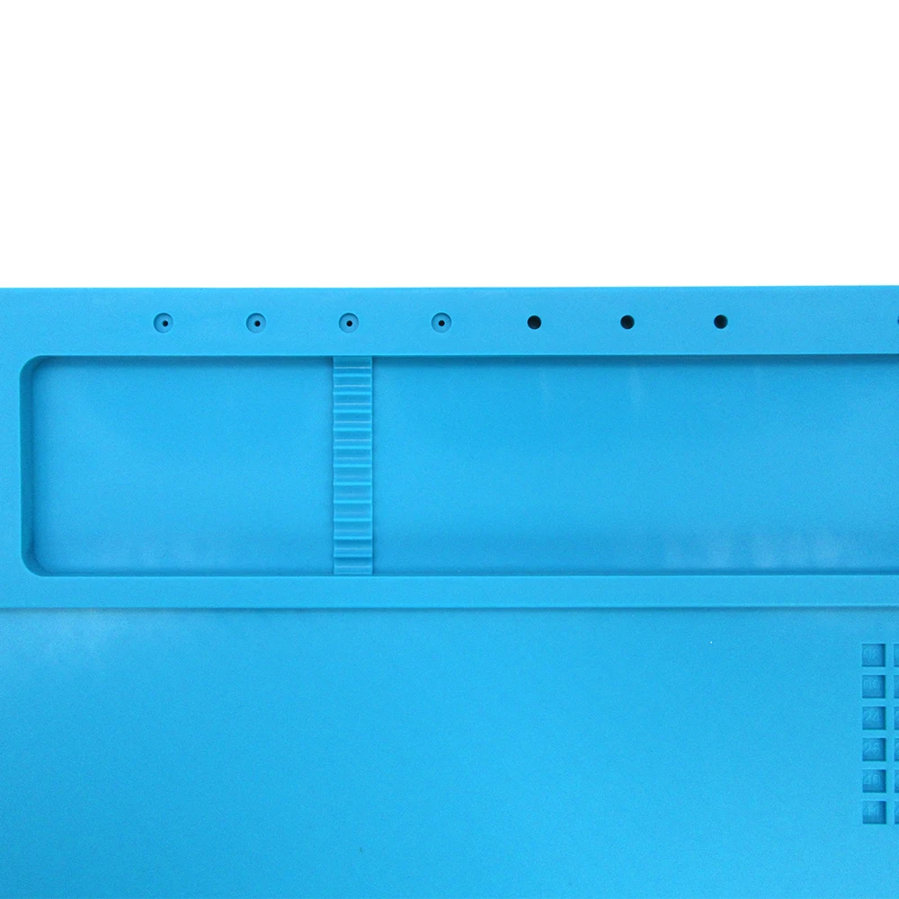 
TE-602 380*260MM BGA Magnetic Heat Insulation Repair Tools Pad Desk Mat Cellphone Soldering Silicone Mobile Phone Repair Mat 