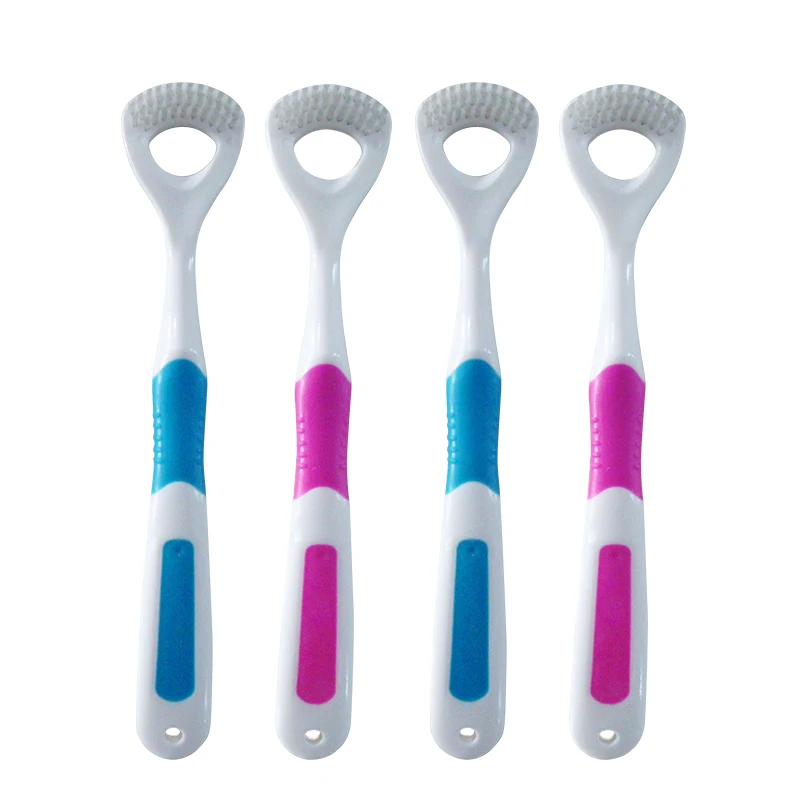 High Quality Oral Care Tongue Scraper Brush Customized Logo Tongue Cleaner