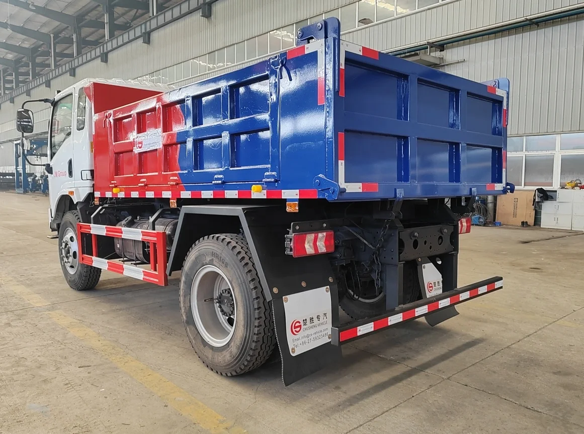 Shacman 4x2 6x4 8 Tons Light Dump Truck New Diesel Cargo Trucks Manual Transmission Euro 3 Emission Mini Tipper Dump Truck