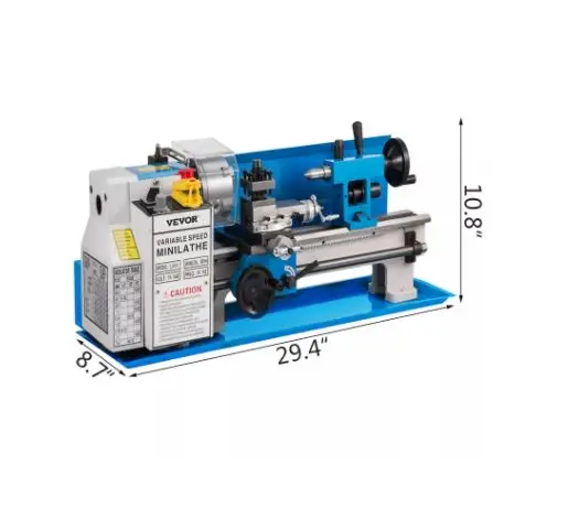 portable small manual mini cnc wood metal lathe milling tools machine price for metal