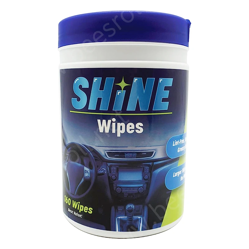 Auto Interior Cleaning Wipes All Purpose Wipes for Car Screen, Window Interior Dashboard, Leather Seat, Carpet