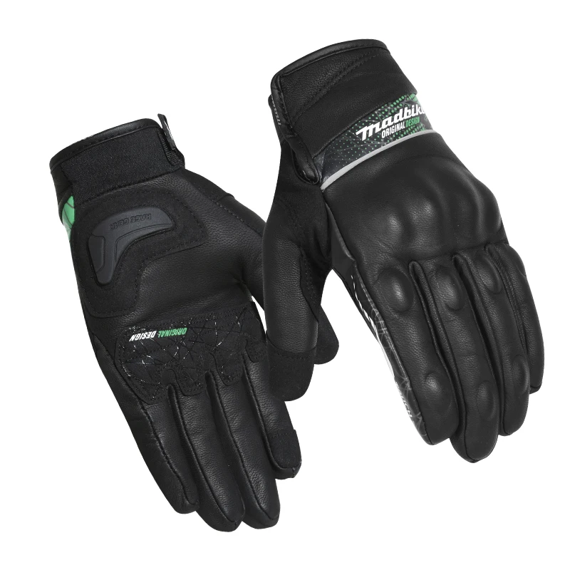 carbon fiber Unisex Full Finger Protection Touchscreen new design motocross racing mtb mx gloves