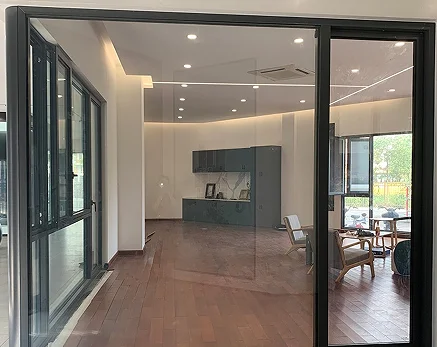 Upvc Windows And Door System Strong Shading Performance Double Glazed Doors And Windows