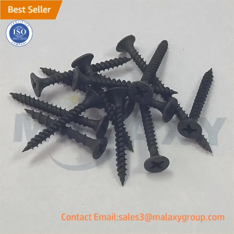 Anka Flat Phillips Bulge Head Phosphating Metric Black Drywall Screw With Lowest Price