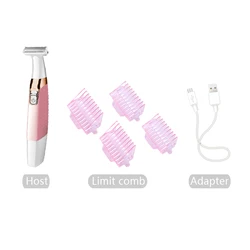 KemeiKM-1900RechargeableElectric portable ladies Shaver Epilator Shaving Hair Scraping Female Body Depilation women hair trimmer