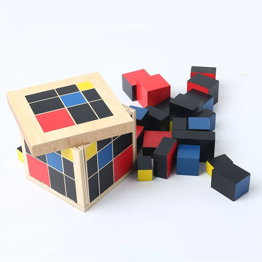 Kindergarten Wooden Educational Montessori Teaching Aids Toys Materials Full Set