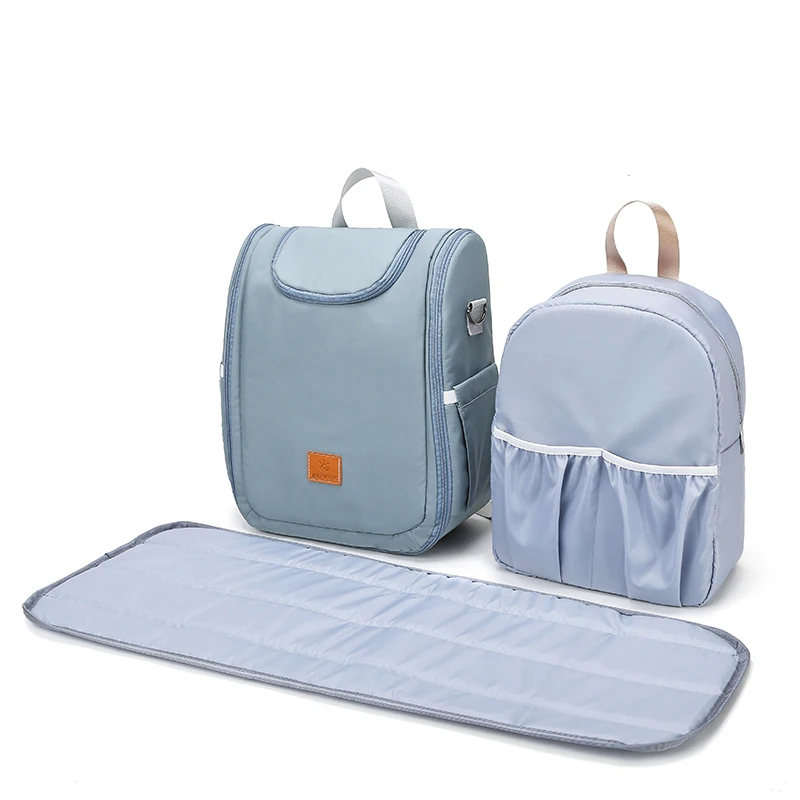 New arrival portable baby crib bag with mattress simple single shoulder big capacity waterproof backpack