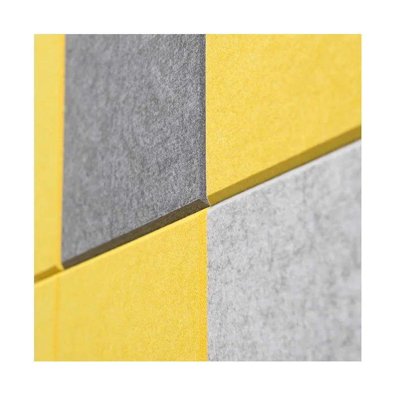 Customize Sound Insulation Acoustic Panel Dense Thick 100% Polyester Acoustic Wall Panel