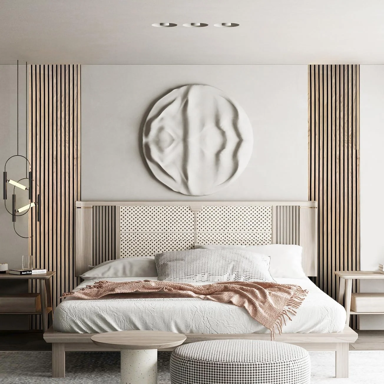 Natural Oak 3D Textured Acoustic Wood Wall Panels for Background Walls Film and Television Halls Conference Rooms Game Rooms